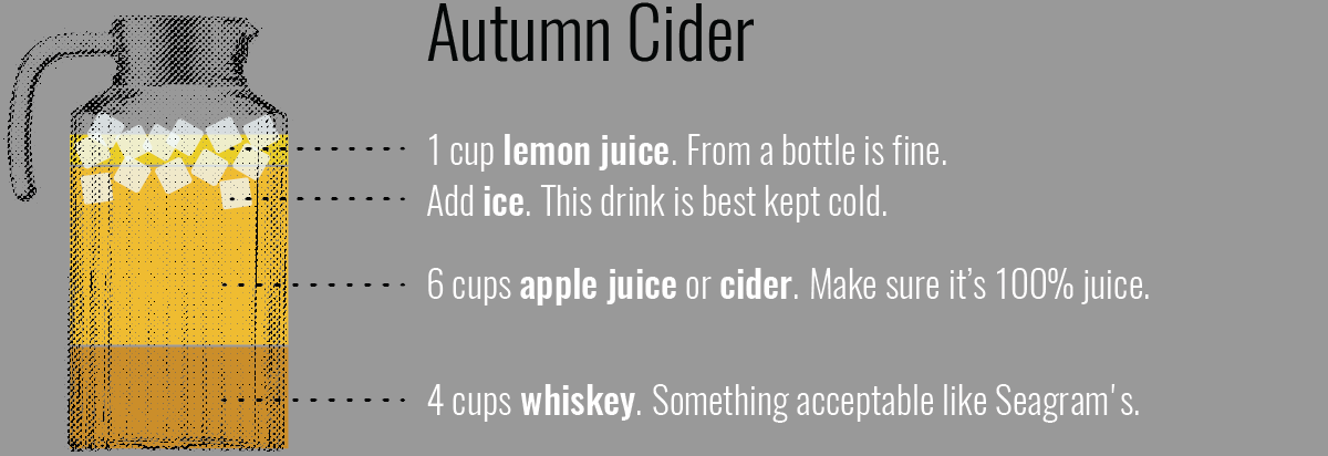 Autumn Cider Recipe
